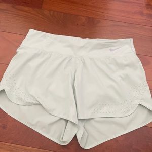 mint green nike shorts